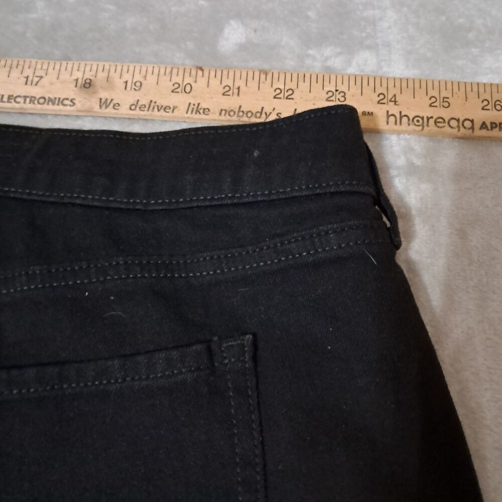 Old Navy Wow High Rise Womens Wide Leg Black Jeans Size 26 Short Denim New - Picture 9 of 15